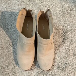 Calvin Klein Women's Natural Ankle Booties
